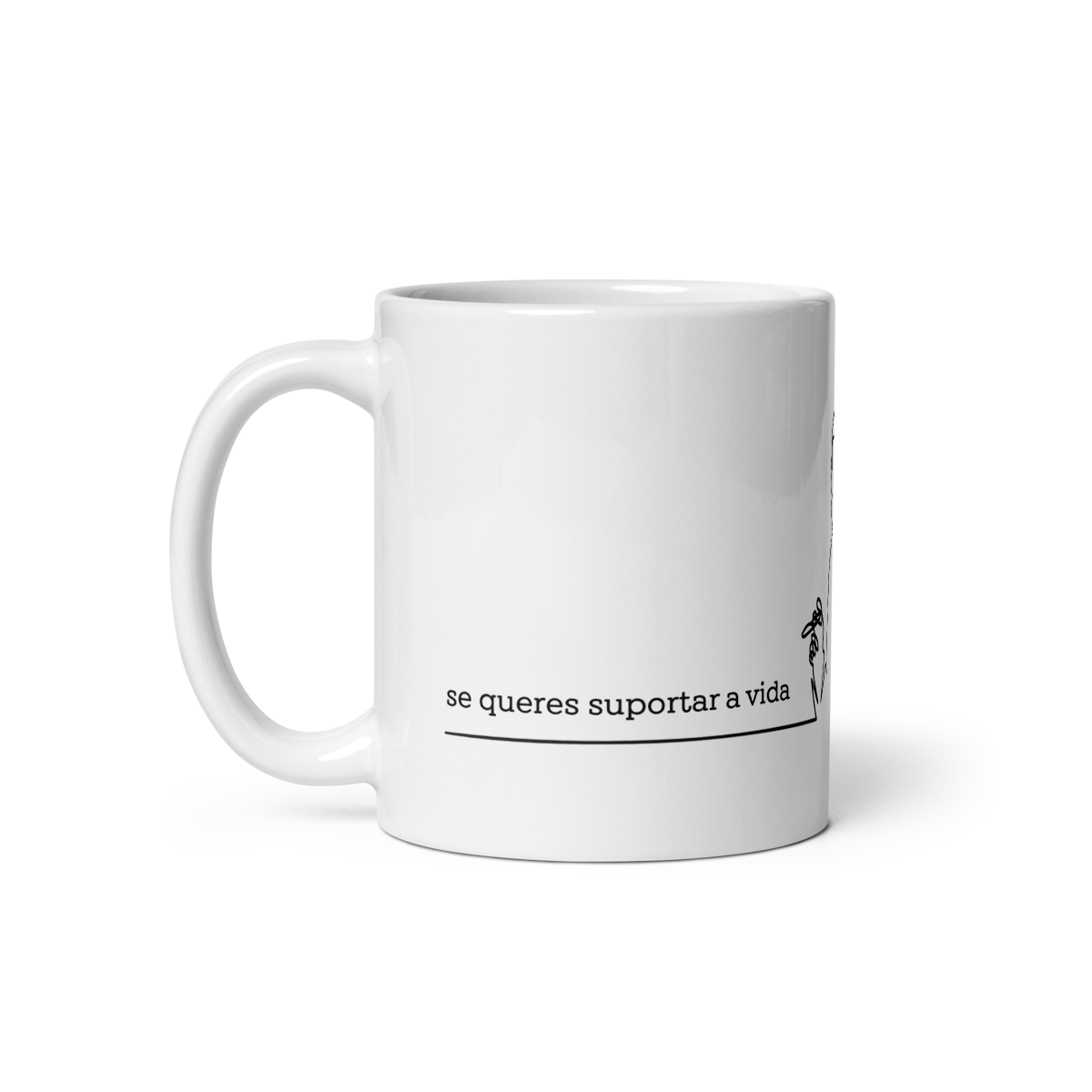 Caneca Café com Freud