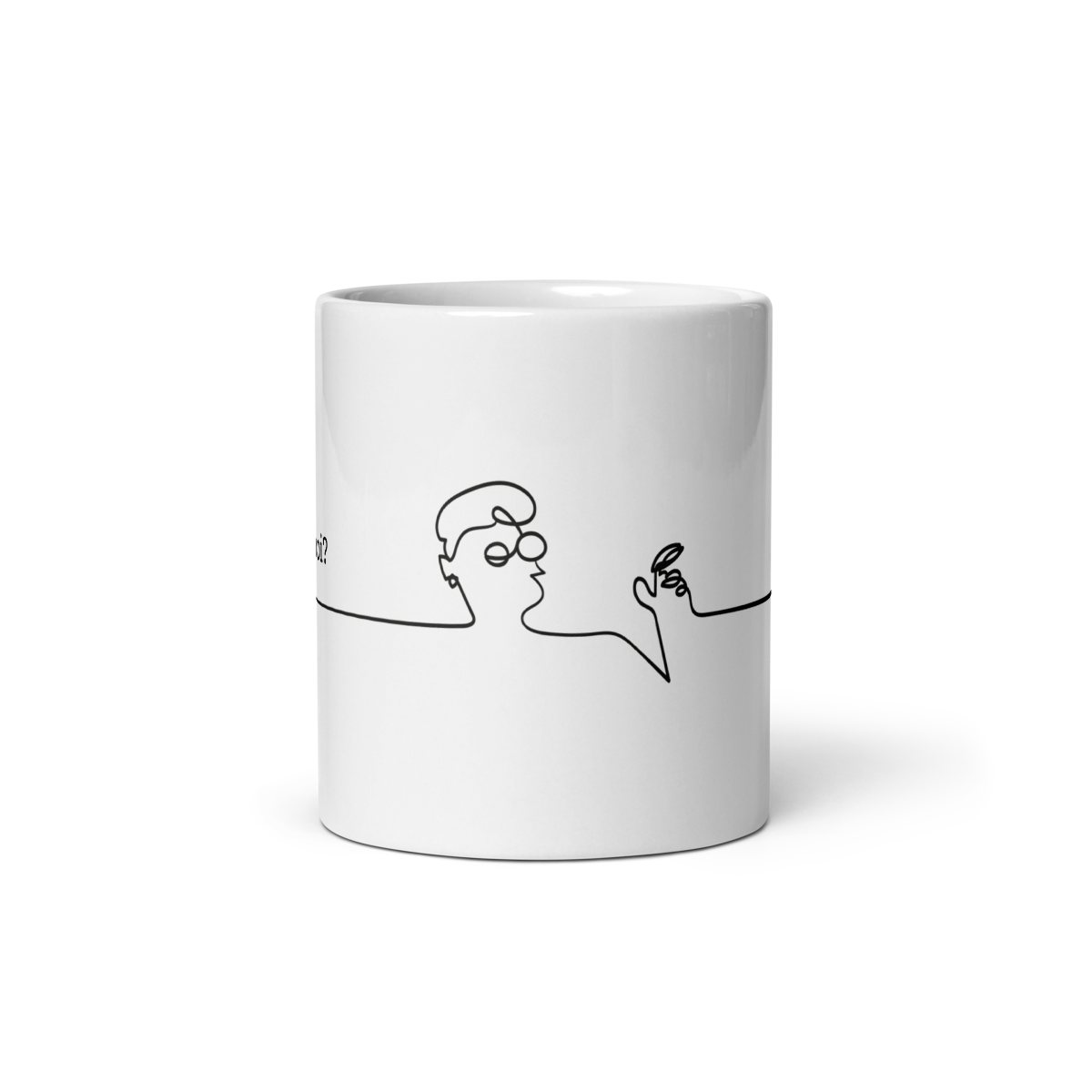 Caneca Café com Lacan