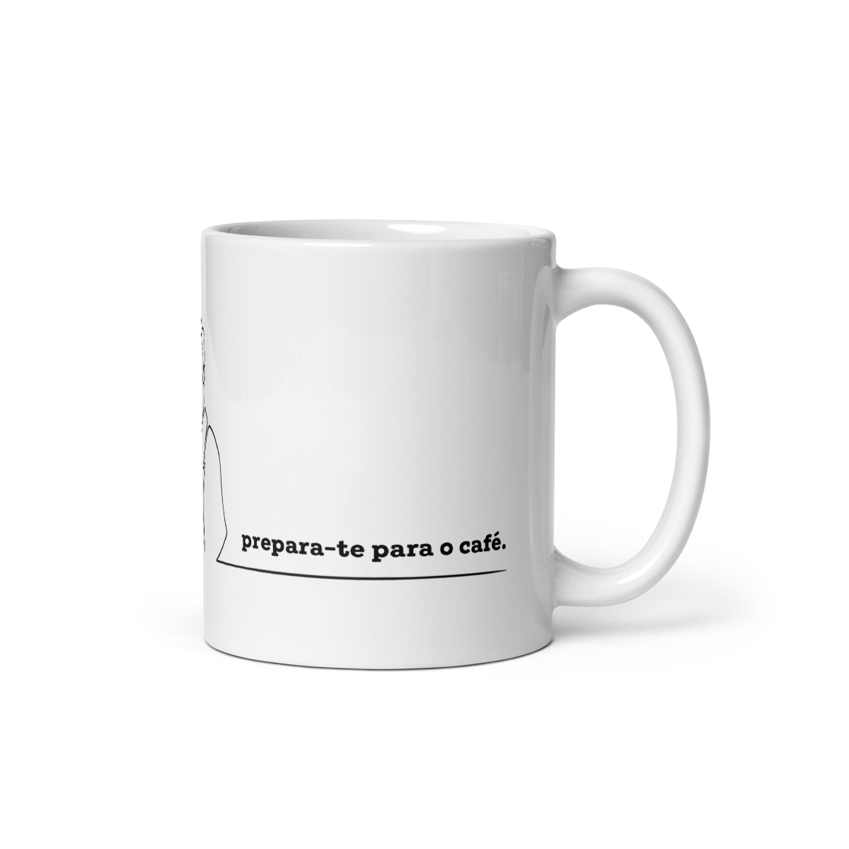 Caneca Café com Freud