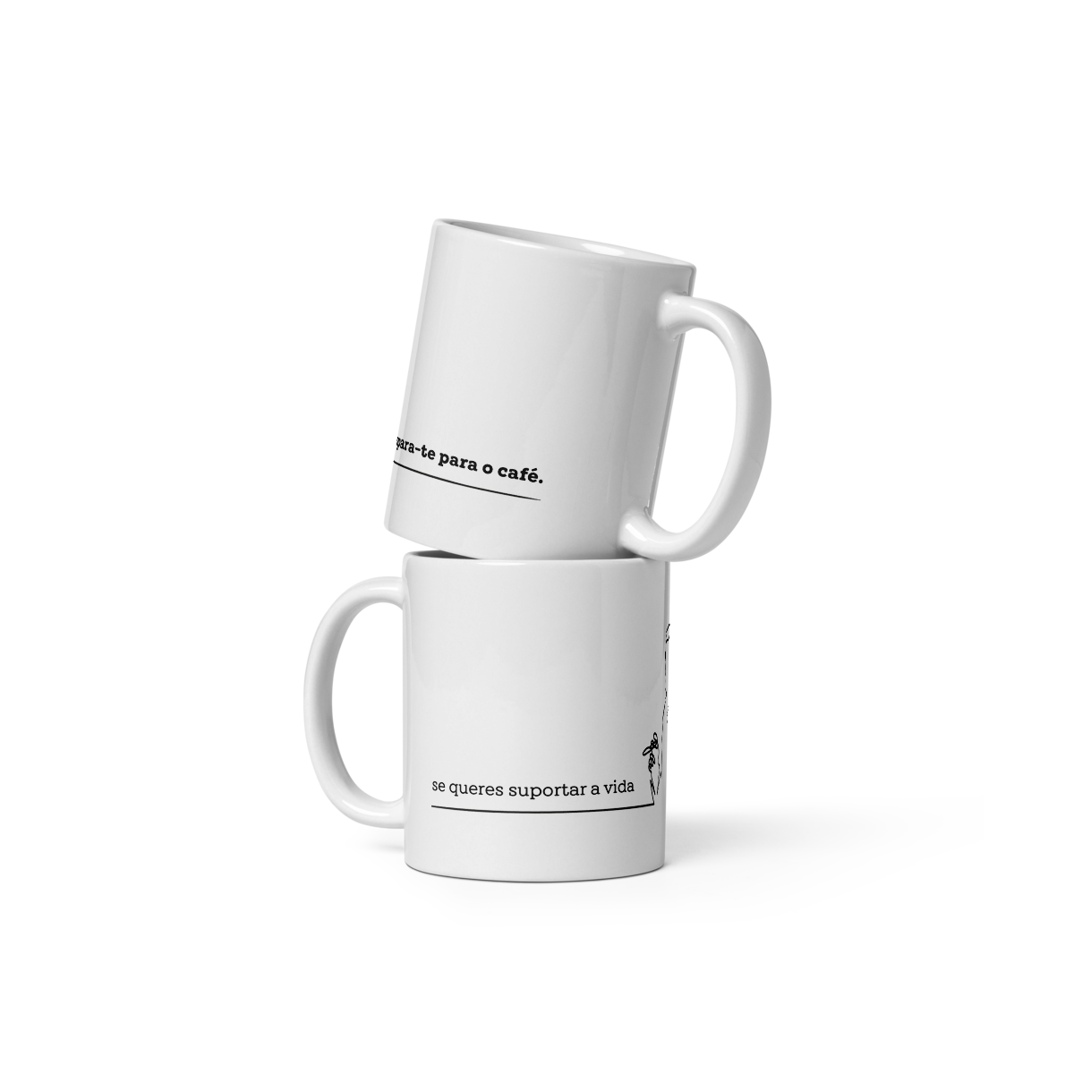 Caneca Café com Freud