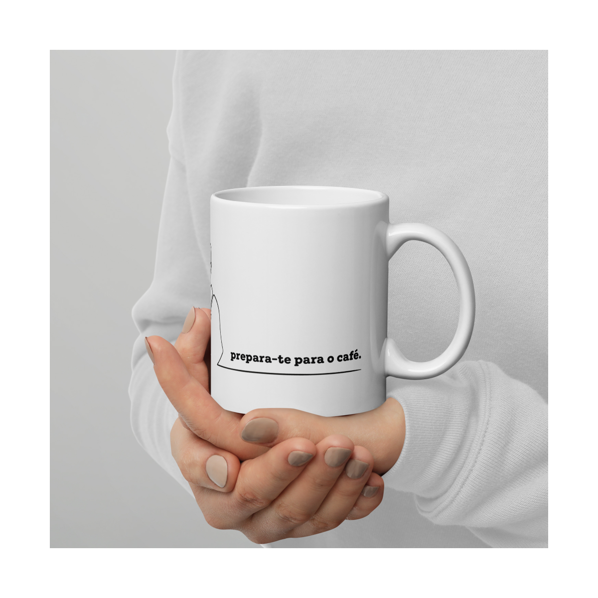 Caneca Café com Freud