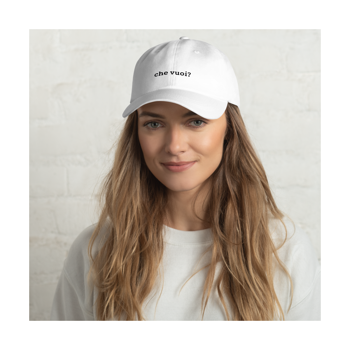 Boné "che vuoi?"