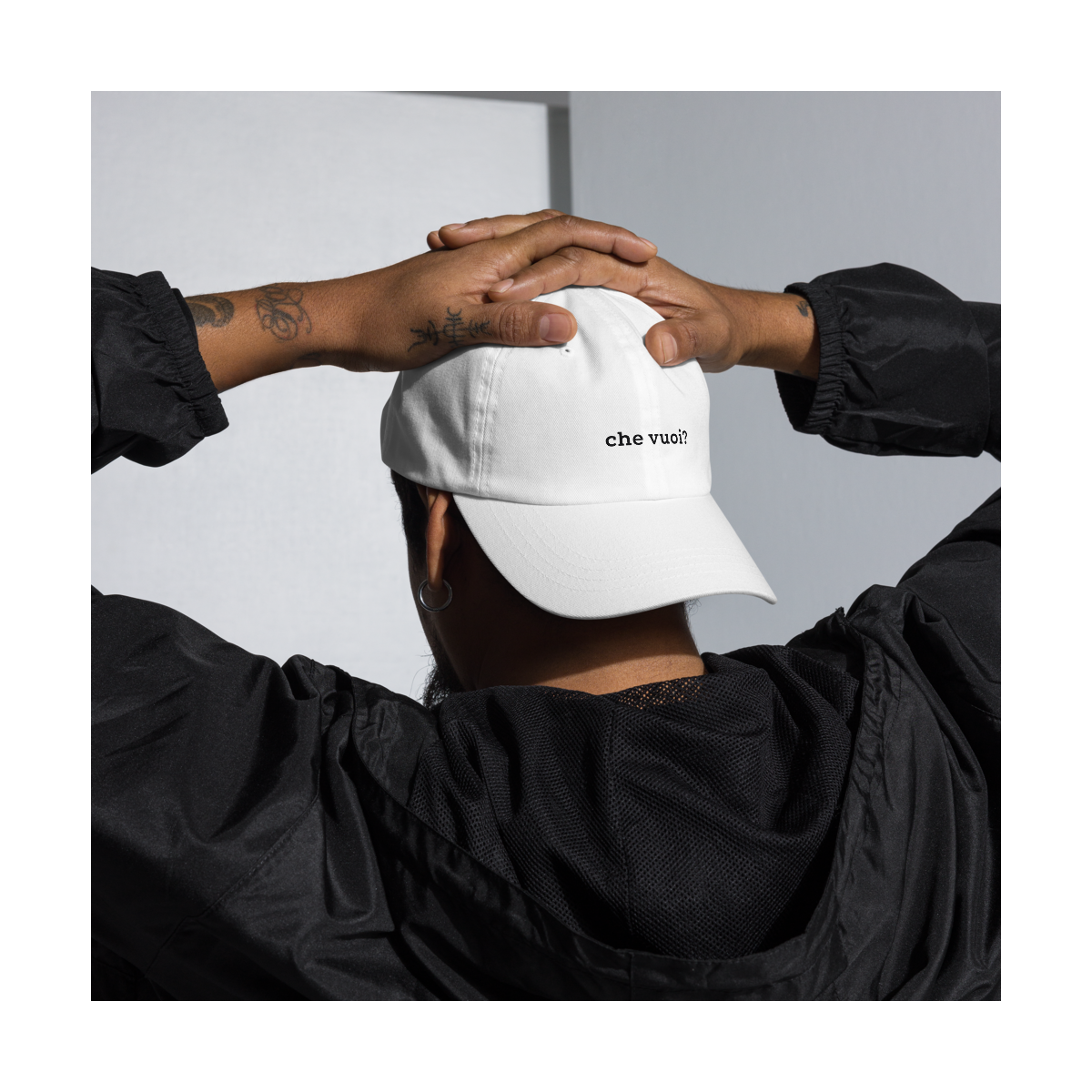 Boné "che vuoi?"