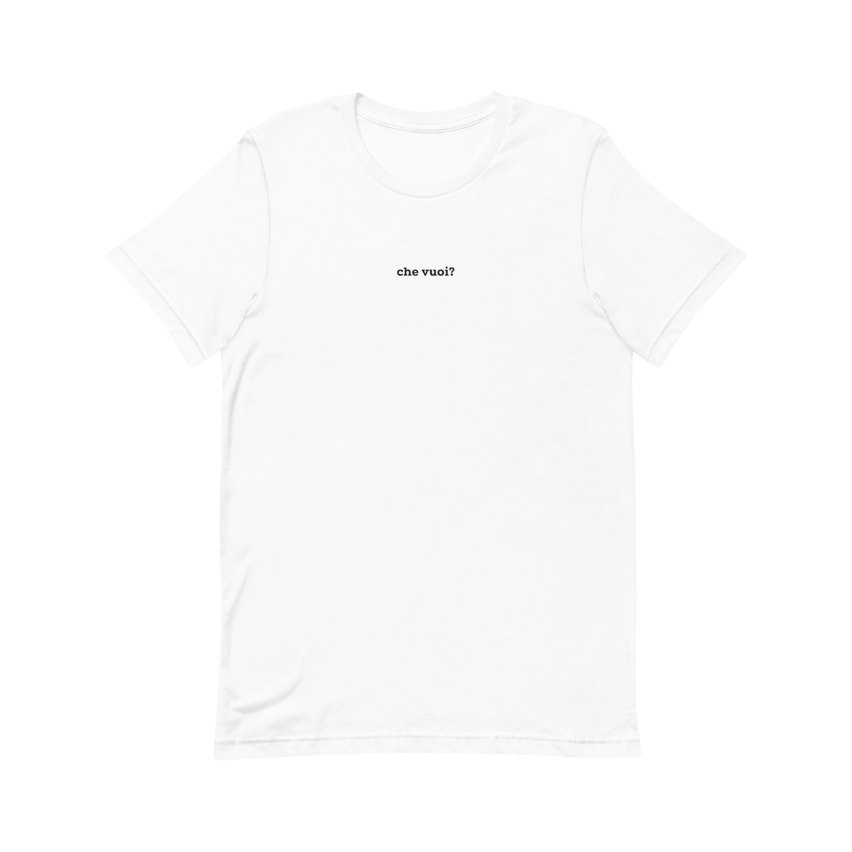 Camiseta "che vuoi?"