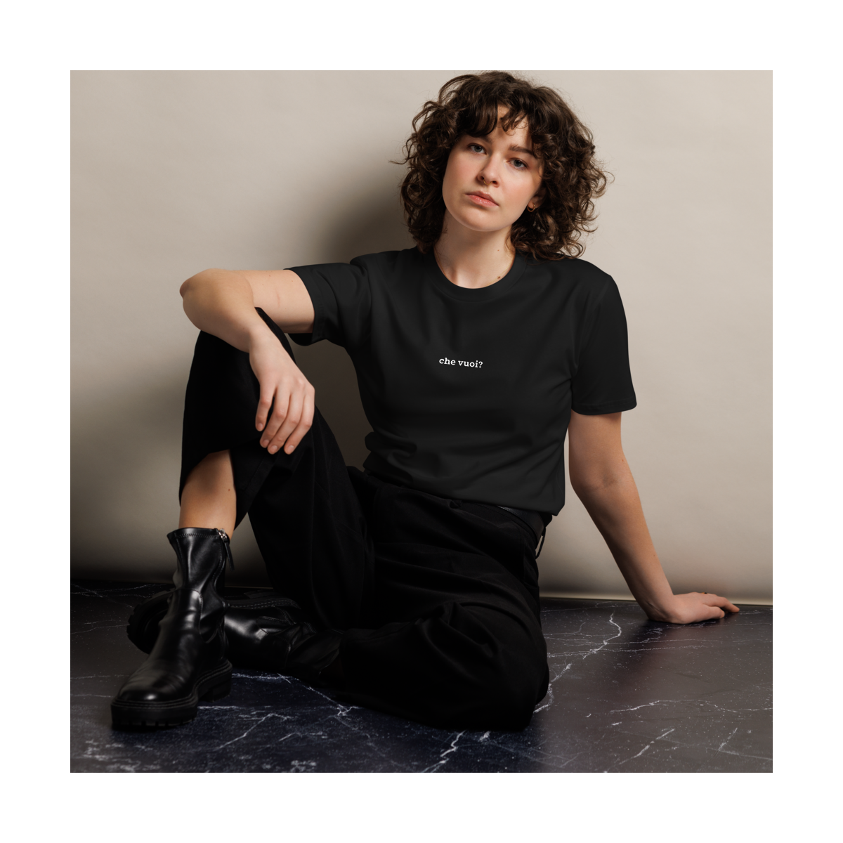 Camiseta "che vuoi?"