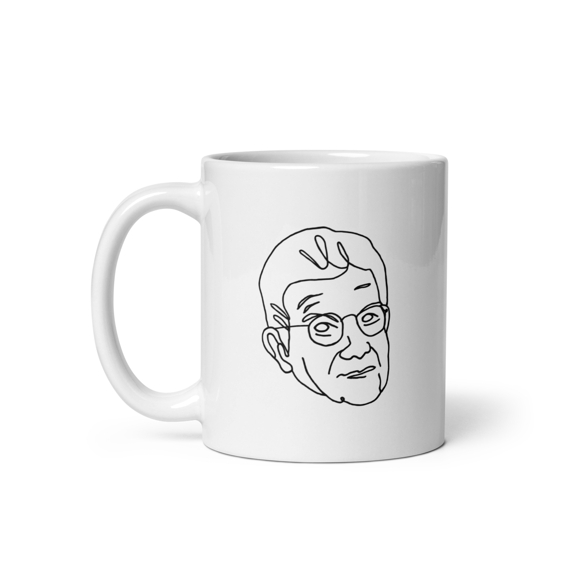Caneca Olhar Freudo-lacaniano
