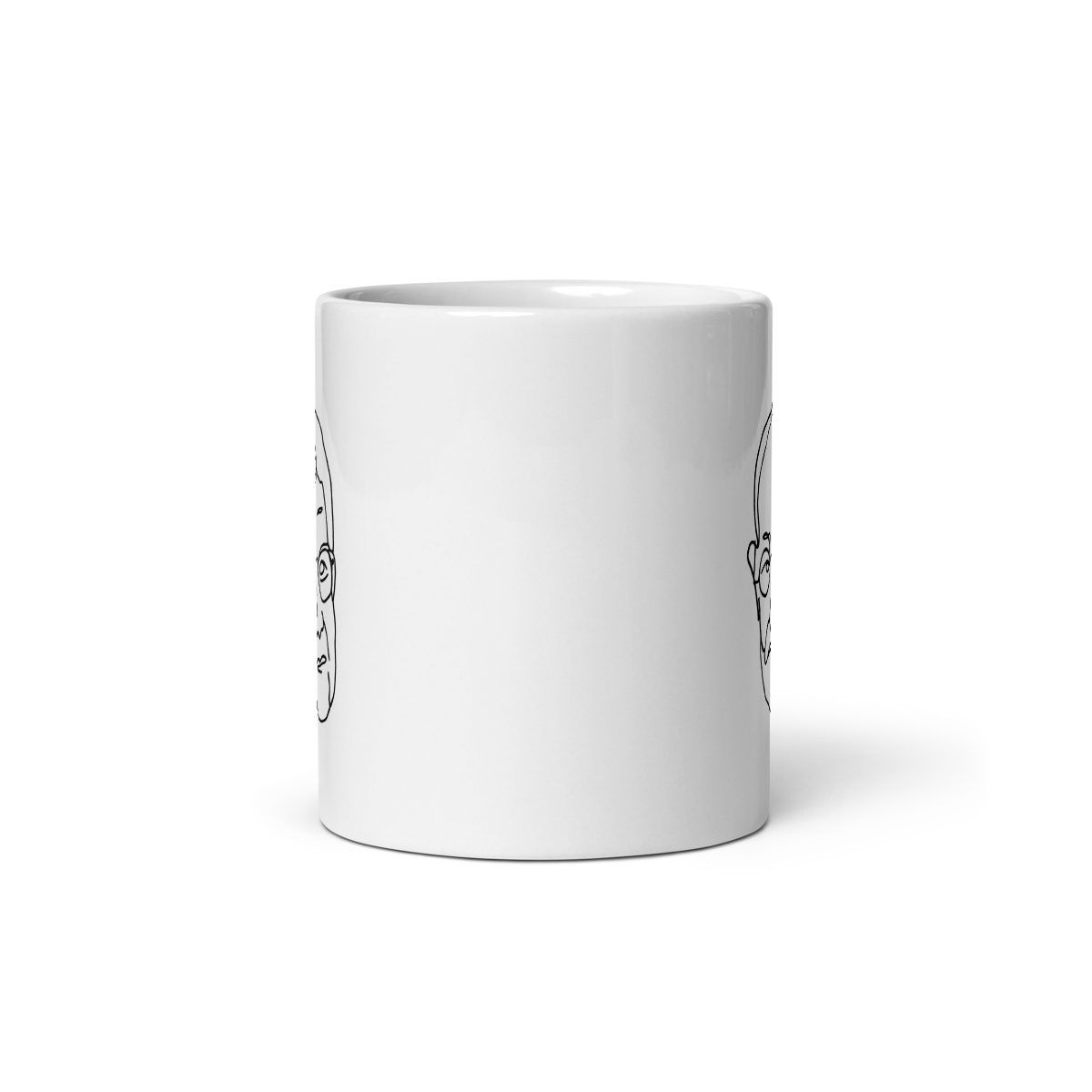 Caneca Olhar Freudo-lacaniano