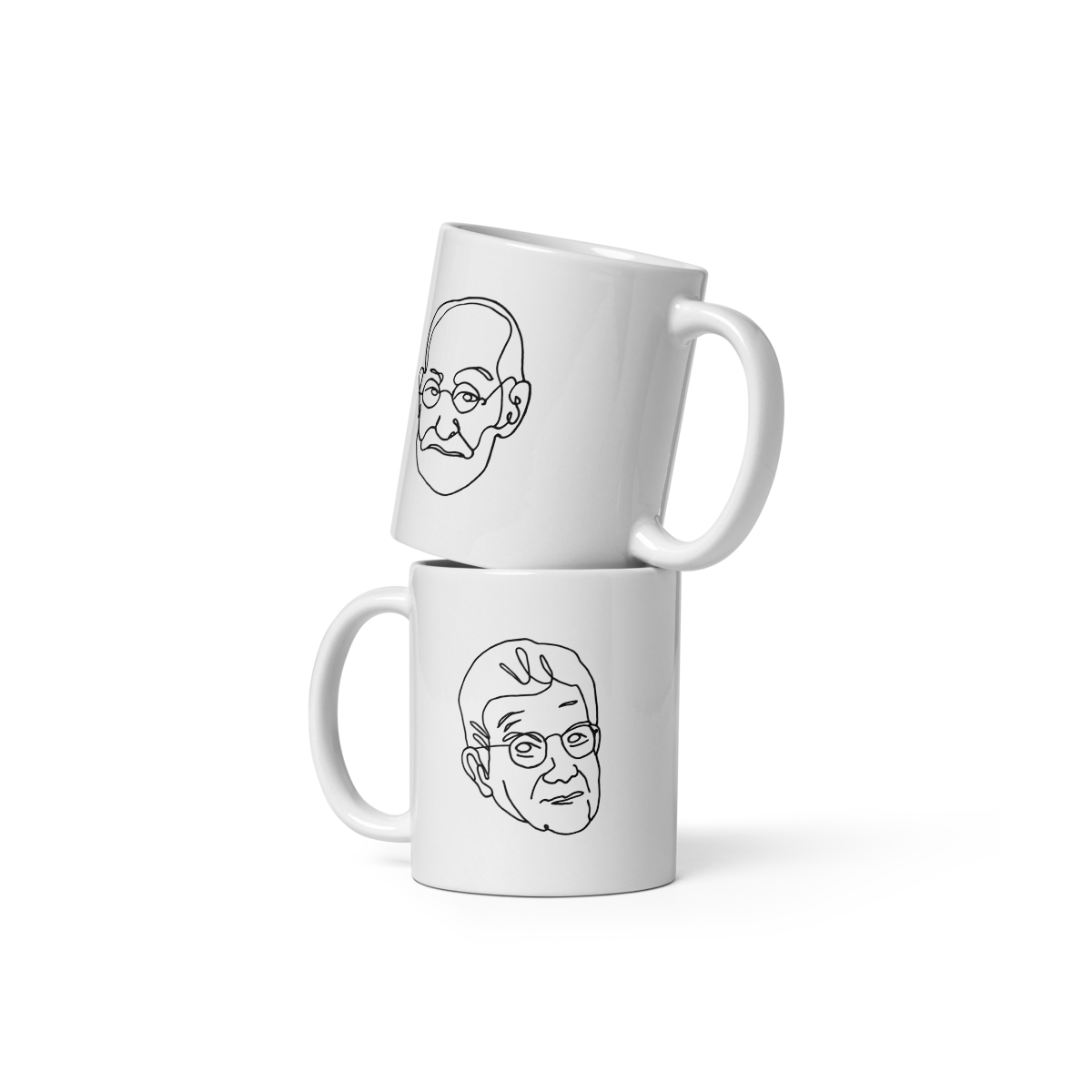 Caneca Olhar Freudo-lacaniano
